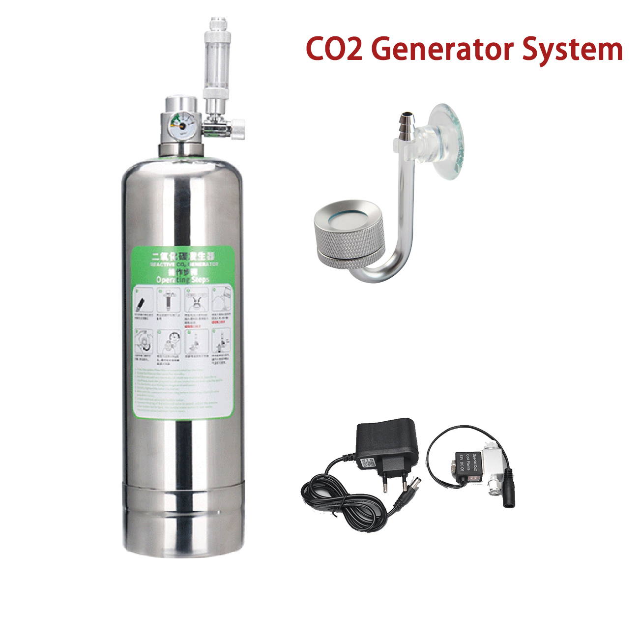 Aquarium CO2 Generator system  - đánh giá và giá Planted Aquarium Co2 System