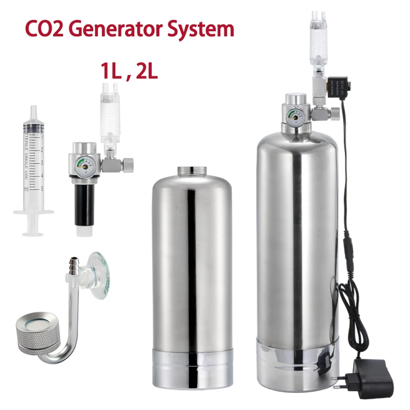 CO2 Generator System Aquarium  - đánh giá và giá Planted Aquarium Co2 System