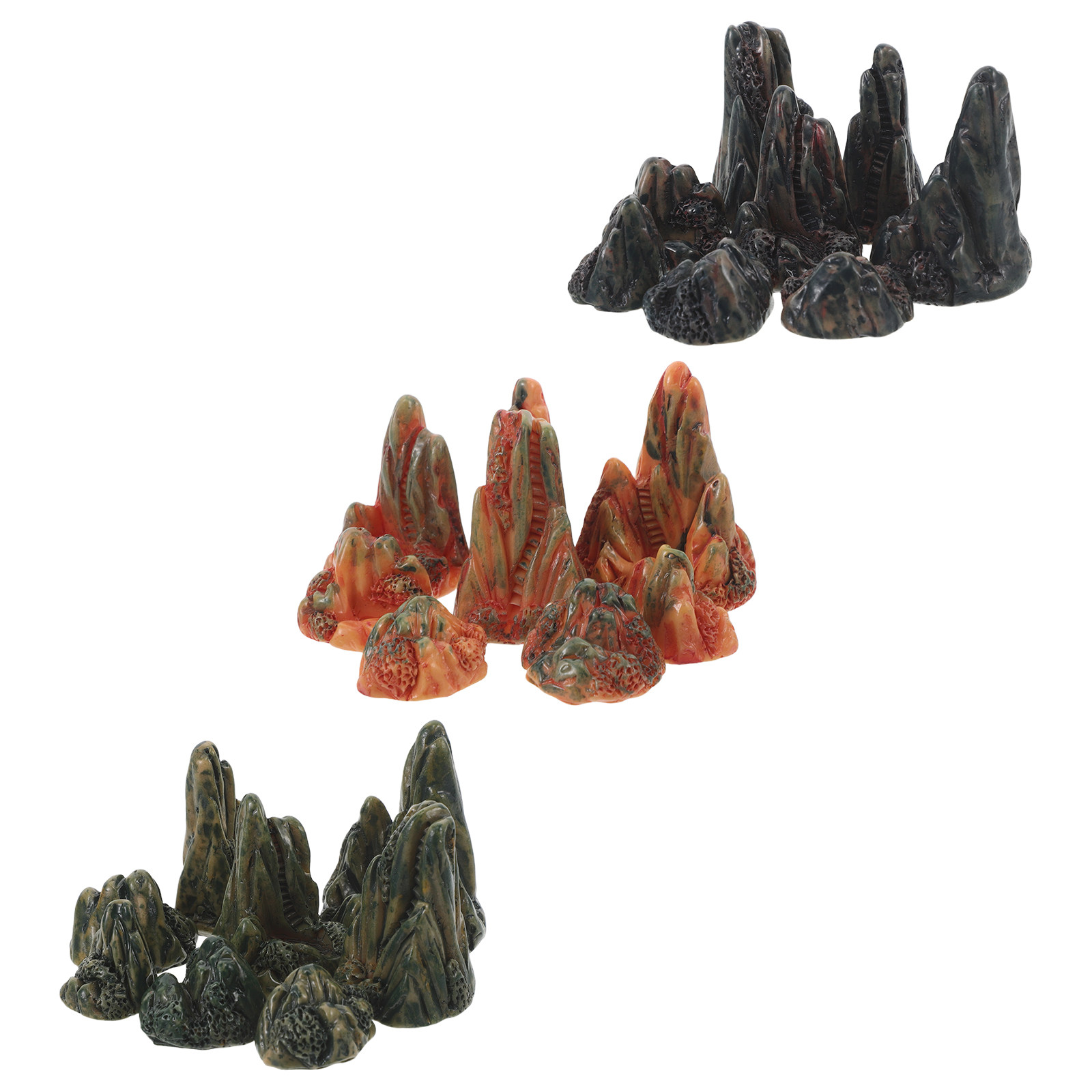 24Pcs Natural Aesthetic Fake R - đánh giá và giá Planted Aquarium With Rocks