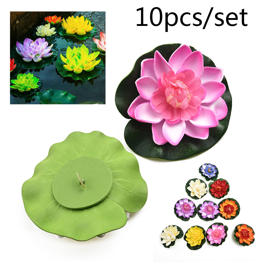 EVA-Based Artificial Lotus Flo - đánh giá và giá Aquarium Plant Red Lotus