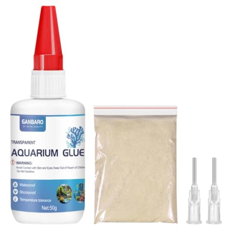 Aquarium Glue, Super Reef Glue - đánh giá và giá Planted Aquarium With Rocks